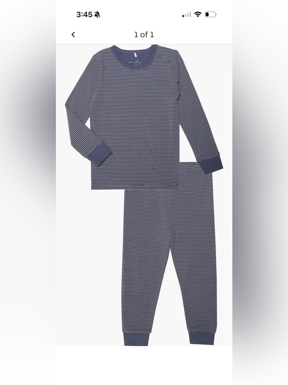 Simply Magnetic Me Kids Navy Striped Bottoms - 4T